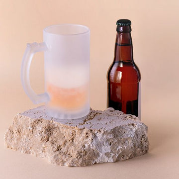 Bierglas mit speziellem Frosteffekt, spülmaschinenfest OLAPH